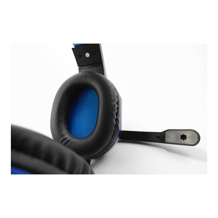 Steelplay HP41 Auriculares Gaming para PS4 con Cable - Negro/Azul, Micrófono Boom, Conector 3.5 mm, Frecuencia 20-20000 Hz 2