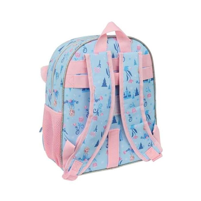 Mochila Safta Infantil Bolsillos Adaptable A Carro Frozen Ice Magic 340x280x100 mm 1 Mochila Safta Infantil Bolsillos Adaptable A Carro Frozen Ice Magic 340x280x100 mm 1