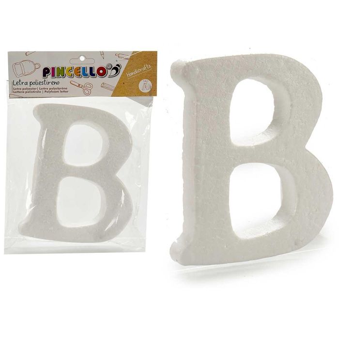 Letra B Poliestireno 13,5X15Cm Pincello (48 Unidades) Letra B Poliestireno 13,5X15Cm Pincello (48 Unidades)