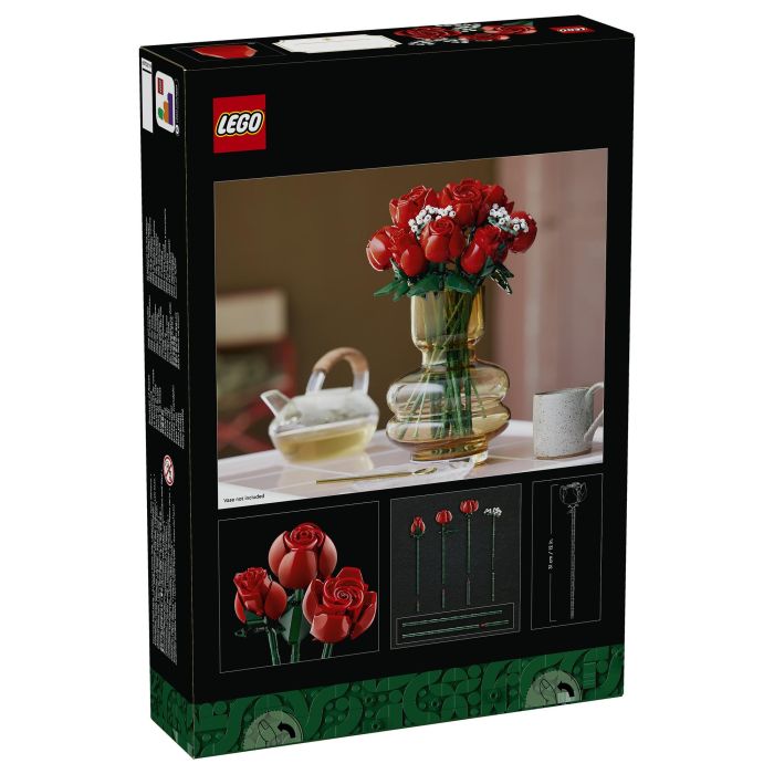 Lego Botanical Collection Ramo Rosas 822 Piezas 5702017583488 Lego Botanical Collection Ramo Rosas 822 Piezas 5702017583488