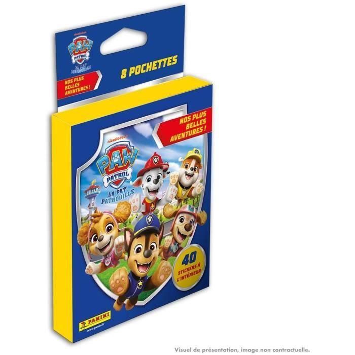 Panini PAN8051708026047 Blister Paw Patrol 11 Nuestras Aventuras Más Bellas - 8 Bolsillos, 40 Pegatinas Adhesivas 1