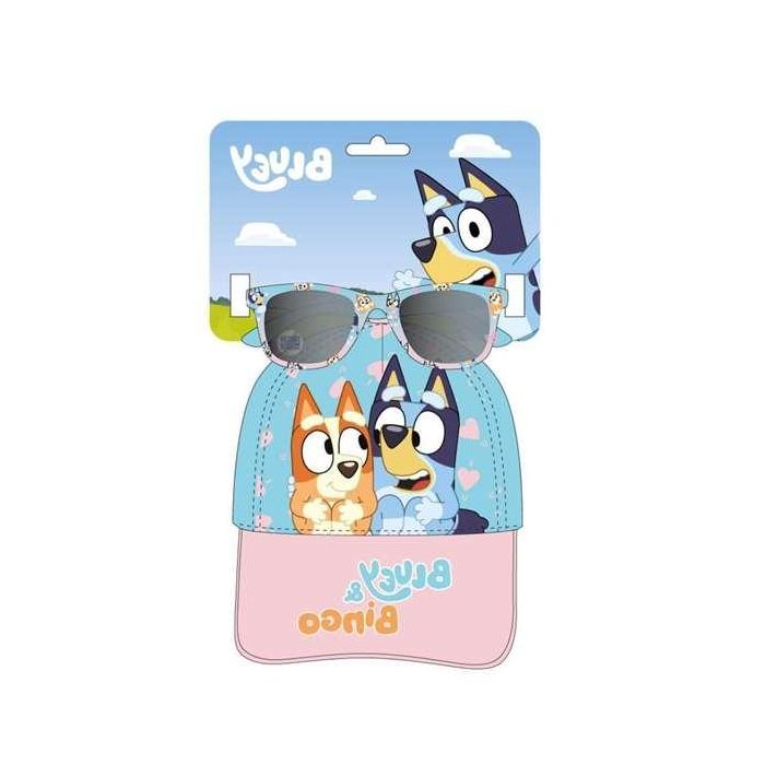 Cerdá Set Gorra y Gafas de Sol Bluey, Talla 51 cm, Niños 3+ Años 1 Cerdá Set Gorra y Gafas de Sol Bluey, Talla 51 cm, Niños 3+ Años 1