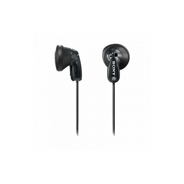 Sony Auriculares Intrauditivos MDR-E9LP con Imán de Neodimio, Jack 3.5mm, Negros - MDRE9LPB