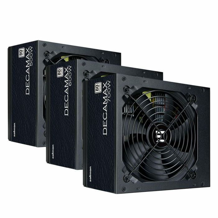 Zalman Decamax Fuente Alimentación PC 700W ATX 80 PLUS Negro con Ventilador 12cm 2 Zalman Decamax Fuente Alimentación PC 700W ATX 80 PLUS Negro con Ventilador 12cm 2