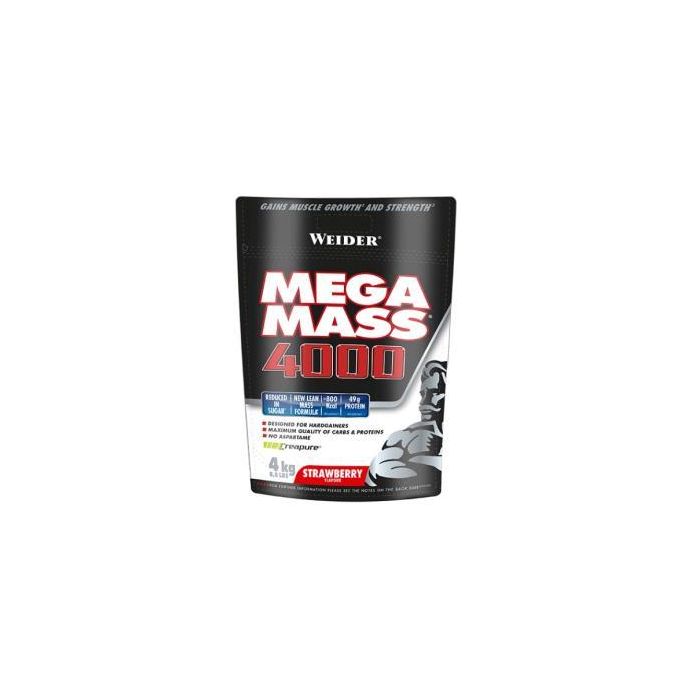 Weider Mega Mass 4000 Fresa 4Kg. Weider Mega Mass 4000 Fresa 4Kg.