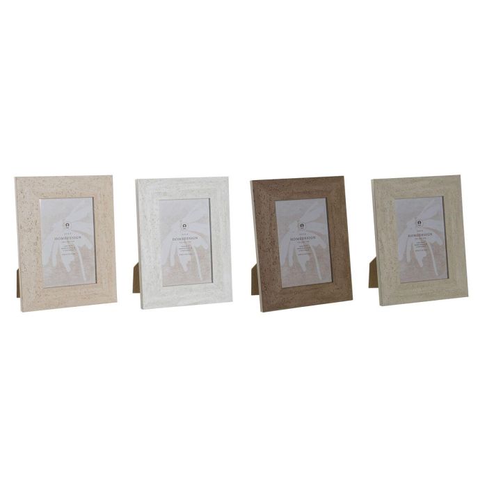 Marco de Fotos Home ESPRIT Blanco Marrón Beige Marfil Cristal Poliestireno Mármol Escandinavo 16 x 2 x 21 cm (4 Unidades) Marco de Fotos Home ESPRIT Blanco Marrón Beige Marfil Cristal Poliestireno Mármol Escandinavo 16 x 2 x 21 cm (4 Unidades)