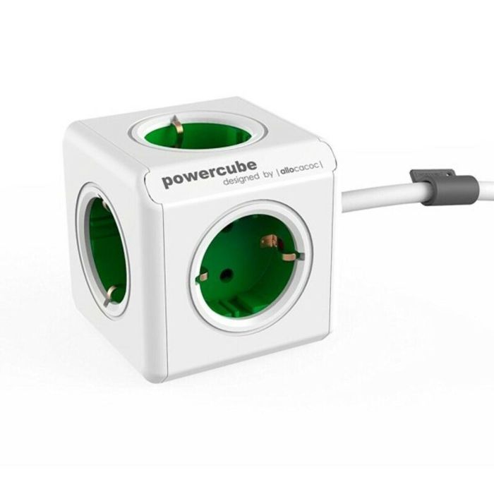 Regleta Enchufes Cubo Allocacoc Power Cube 5 100-250V 13-16A Blanco Regleta Enchufes Cubo Allocacoc Power Cube 5 100-250V 13-16A Blanco