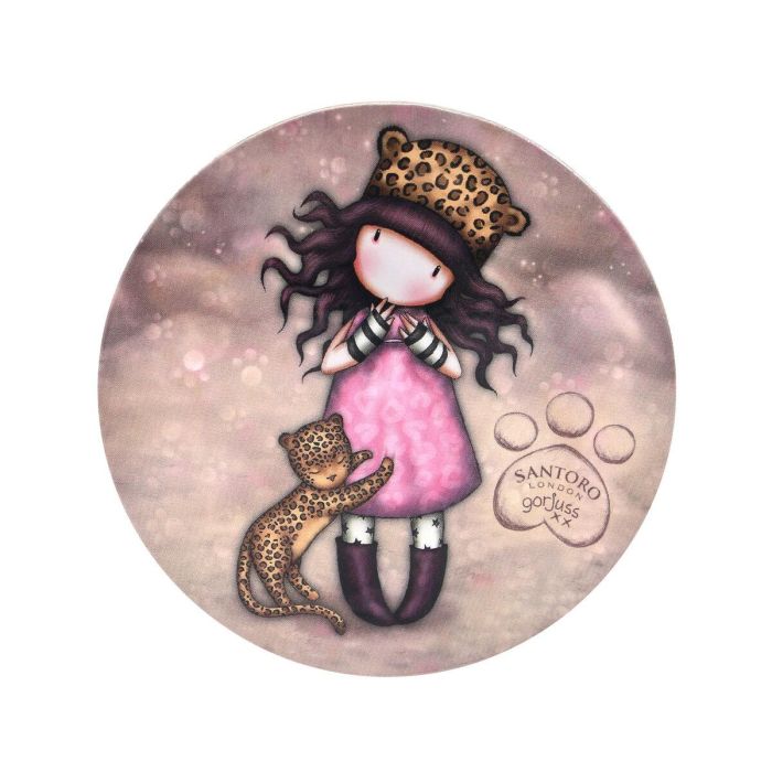 Taza con Plato Gorjuss Purrrrrfect love Cerámica Posavasos Taza 2