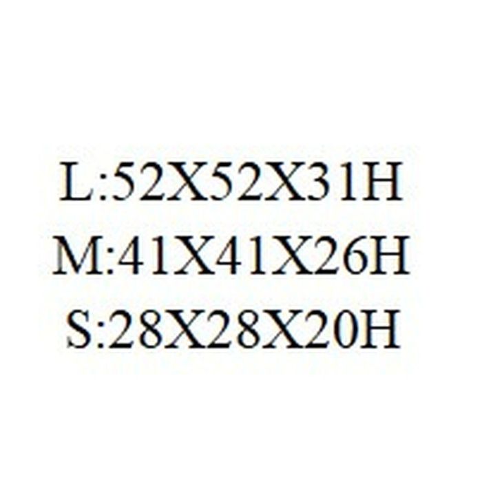 DKD Home Decor Pantalla Urban Multicolor 52x52x31 cm Set de 3 para bombillas E27 en Fibra y Metal 2