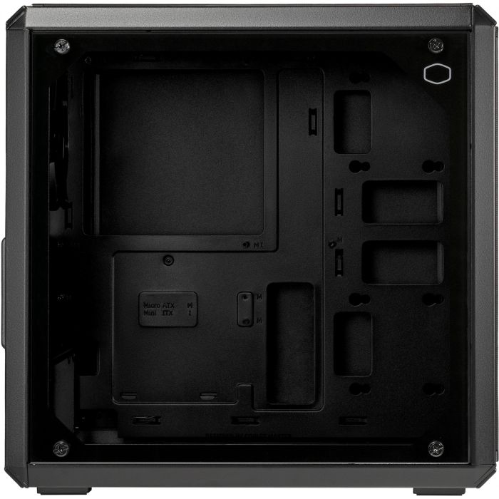 Cooler Master MasterBox Q300L V2 Caja de PC Mini Torre Negra Transparente 3