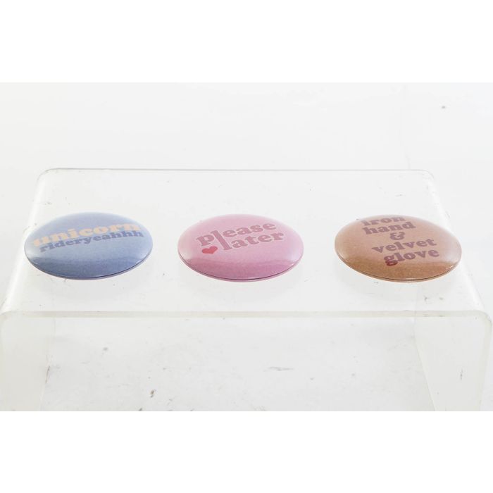DKD Home Decor Espejo Moderno de Aluminio Surtido Colores Rosa Palo, Lila, Beige, 6.5x6.5x1.3 cm (24 Unidades) 2 DKD Home Decor Espejo Moderno de Aluminio Surtido Colores Rosa Palo, Lila, Beige, 6.5x6.5x1.3 cm (24 Unidades) 2