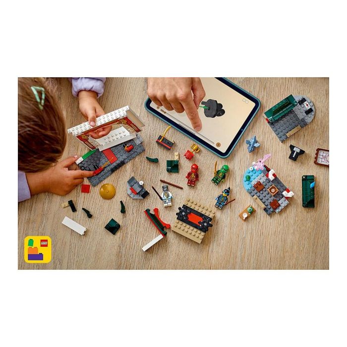 LEGO 71831 Templo Ninja Spinjitzu Dragón de juguete para niños a partir de 4 años