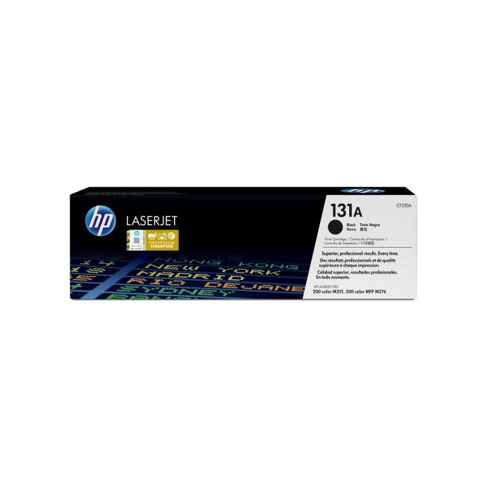 HP CF210A Toner Negro 1.600 Páginas Impresión Láser Compatible con HP LaserJet Pro M251/M276 1 HP CF210A Toner Negro 1.600 Páginas Impresión Láser Compatible con HP LaserJet Pro M251/M276 1
