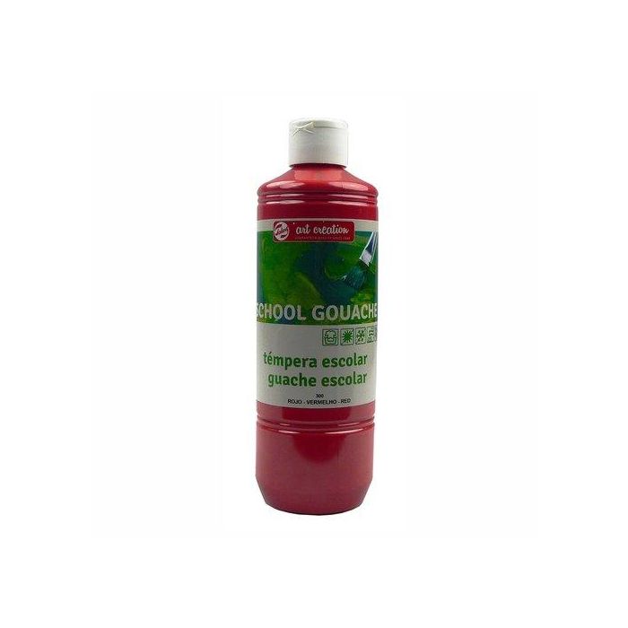 Tempera Talens Art Creation Gouache 500 Ml (Bote) Rojo