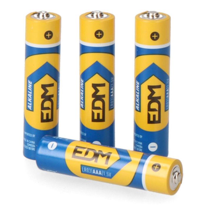 Edm Pila Alcalina Power Life AAA LR03 1.5V Blister 4 Unidades 1