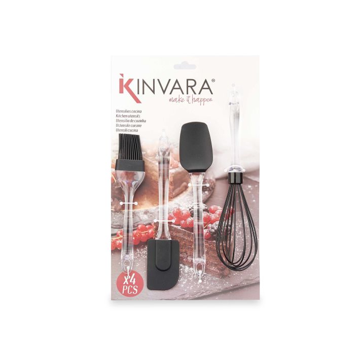 Set 4 Pzs Utensilios Silicona Kinvara 20X29CM (6 Unidades) 2 Set 4 Pzs Utensilios Silicona Kinvara 20X29CM (6 Unidades) 2