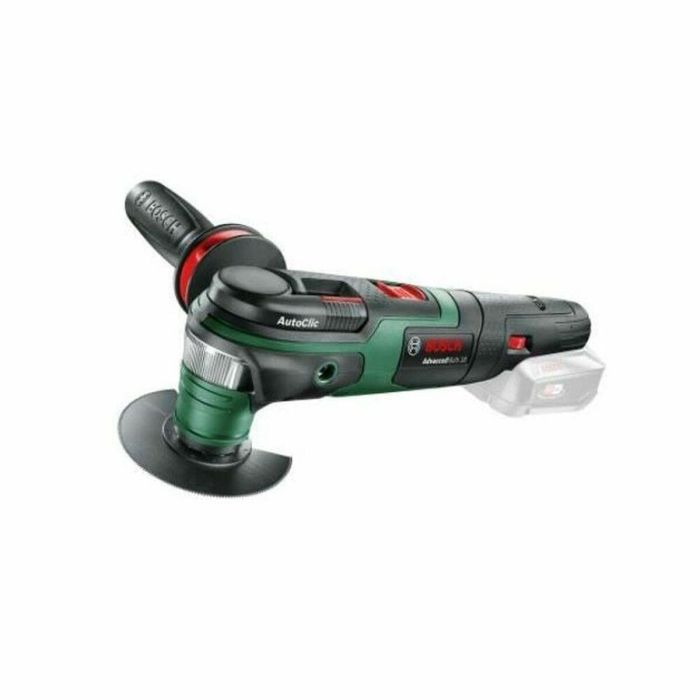 Bosch AdvancedMulti 18 Herramienta multifunción inalámbrica 18V, 10.000-20.000 rpm, incluye batería y cargador, mango antivibraciones