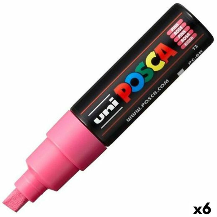 Marcador POSCA PC-8K Rosa (6 Unidades) 0 Marcador POSCA PC-8K Rosa (6 Unidades) 0