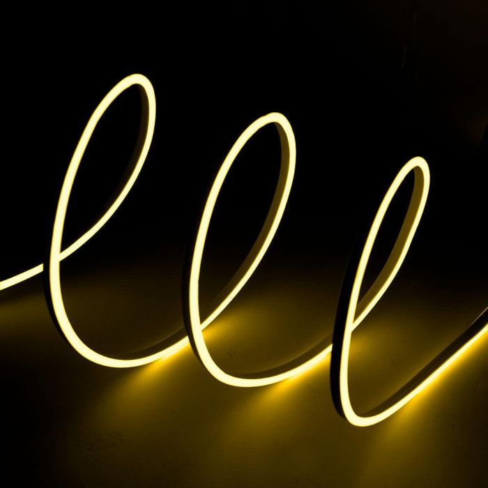 Neon Flex Tira LED Manguera 6W 6000K 220VAC 8x16mm Simple 120xSMD2835 6W/M x1M 40.000H [HO-NSPVC8x16SOY220CW] 19