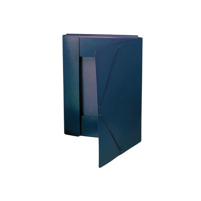 Carpeta De Dibujo Carchivo Carton Pintado Gomas Y Solapas A3 Negro