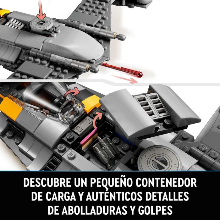 LEGO 75325 Star Wars: The Book of Boba Fett - N-1 Fighter de The Mandalorian - Set de Construcción para niños +9 años 5 LEGO 75325 Star Wars: The Book of Boba Fett - N-1 Fighter de The Mandalorian - Set de Construcción para niños +9 años 5