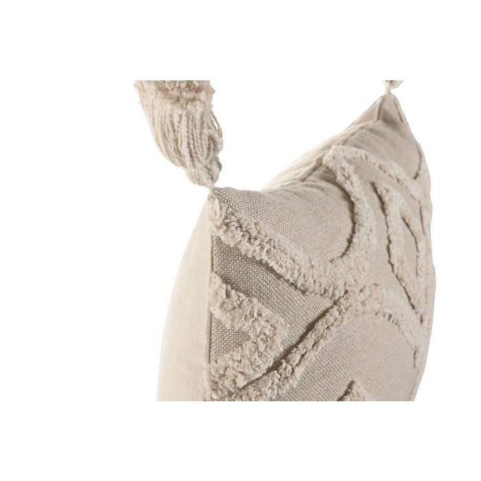 Cojin Boho DKD Home Decor Crudo 30 x 50 cm (2 Unidades) 1