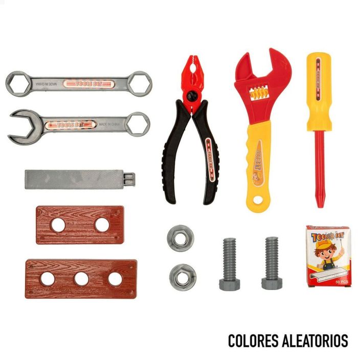 Herramientas de juguete Colorbaby 13 Piezas 6 x 1,5 x 17,5 cm 12 Unidades 2 Herramientas de juguete Colorbaby 13 Piezas 6 x 1,5 x 17,5 cm 12 Unidades 2