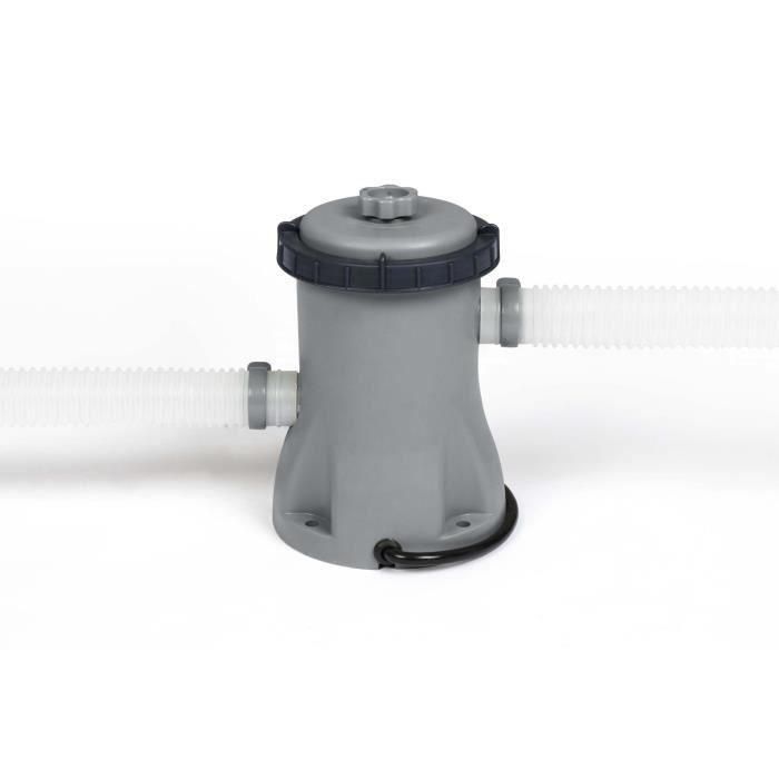 BESTWAY Kit Piscina Tubular elevada - Steel Pro - 366 x 201 x 66 cm - Rectangular (Incluye Depuradora de Cartucho) 3 BESTWAY Kit Piscina Tubular elevada - Steel Pro - 366 x 201 x 66 cm - Rectangular (Incluye Depuradora de Cartucho) 3