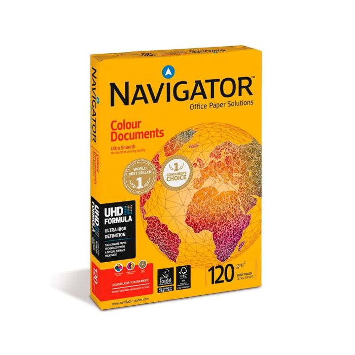 Navigator A4 120 gr Color Documents - 250 Hojas Por Paquete 3