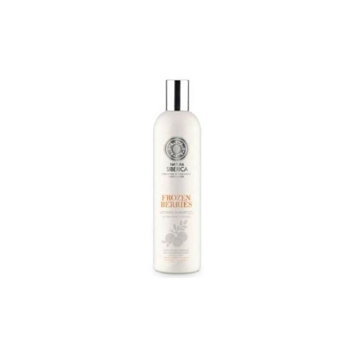 NATURA SIBERICA Champú de Vitaminas Bayas del Hielo 400ml para Cabello Graso: Limpio, Fresco y Sano
