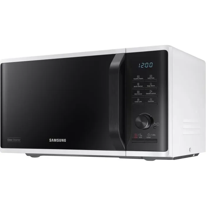 Samsung Microondas Solo 23l Control Electrónico Función Keep Warm Descongelación Rápida Vaporera Blanco 2