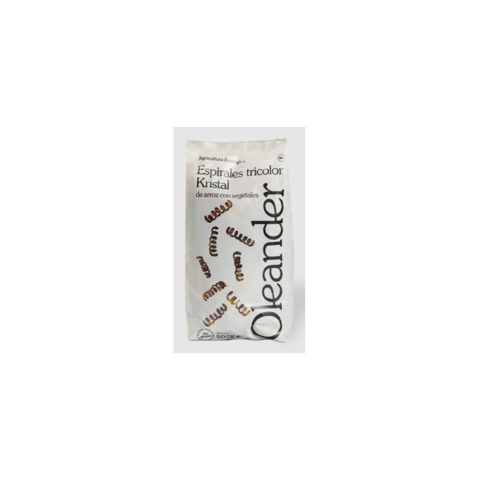 OLEANDER Espiral Tricolor de Arroz Bio Sin Gluten 500g