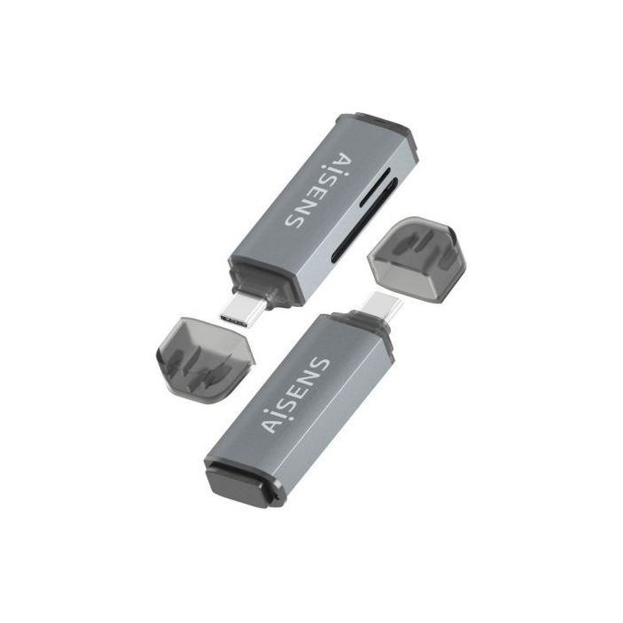 Lector de Tarjetas Aisens ASCR-2C10-GR Gris 2 Lector de Tarjetas Aisens ASCR-2C10-GR Gris 2