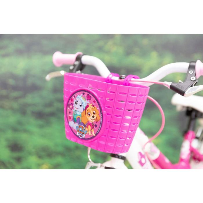 Cesta Infantil para Bicicleta The Paw Patrol Rosa 1