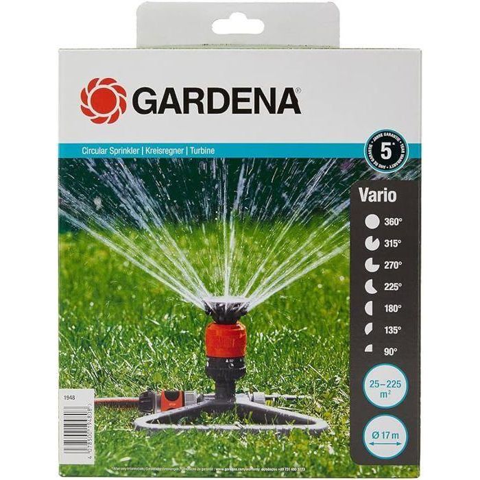 Aspersor circular GARDENA Comfort - 1948-20 4 Aspersor circular GARDENA Comfort - 1948-20 4