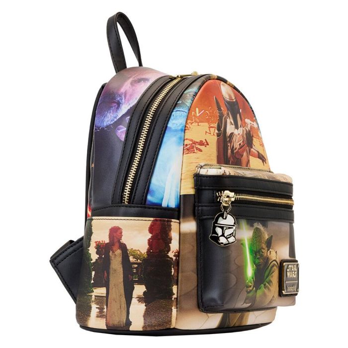 Mochila El Ataque de los Clones Episode II Star Wars Loungefly 26cm 2