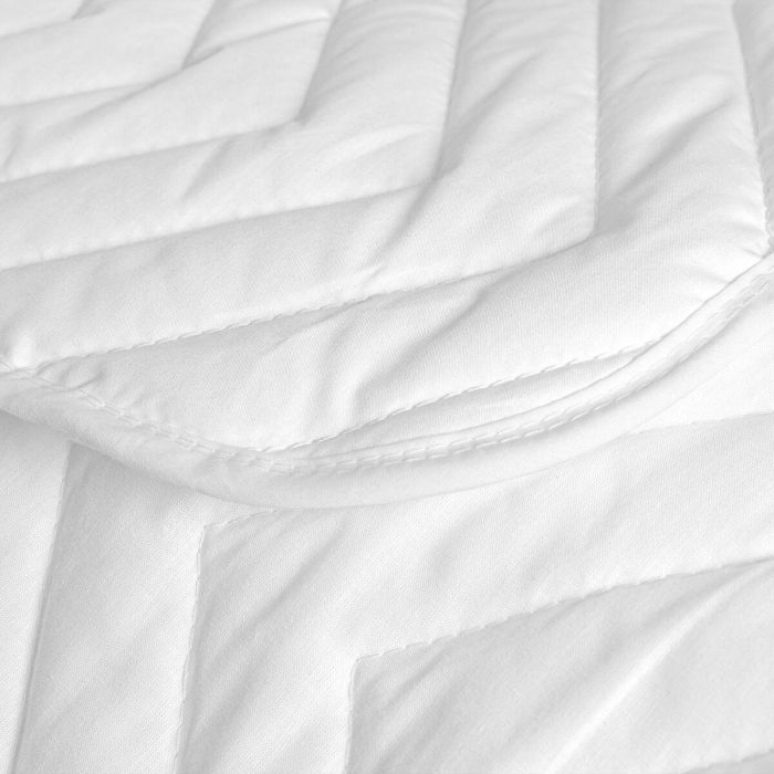 Colcha HappyFriday BASIC Blanco Cama de 80/90/105 180 x 260 cm 33 x 16 x 43 cm 1