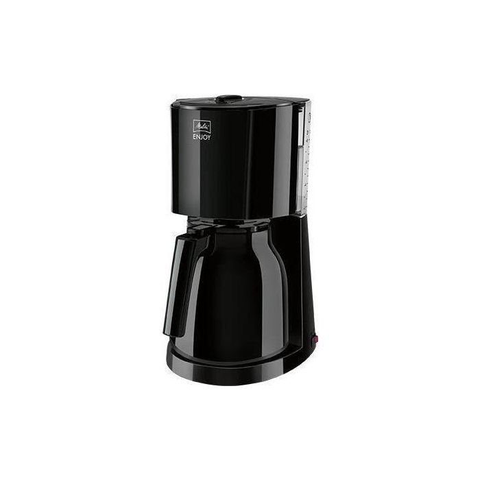 Melitta 1017-06 Cafetera de Filtro Disfruta II con Jarra Térmica Negra