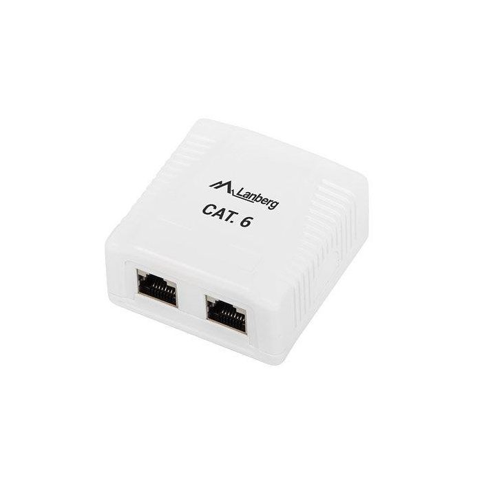 Lanberg OS6-0002-W cambiador de género para cable 2 x RJ-45 Blanco Lanberg OS6-0002-W cambiador de género para cable 2 x RJ-45 Blanco