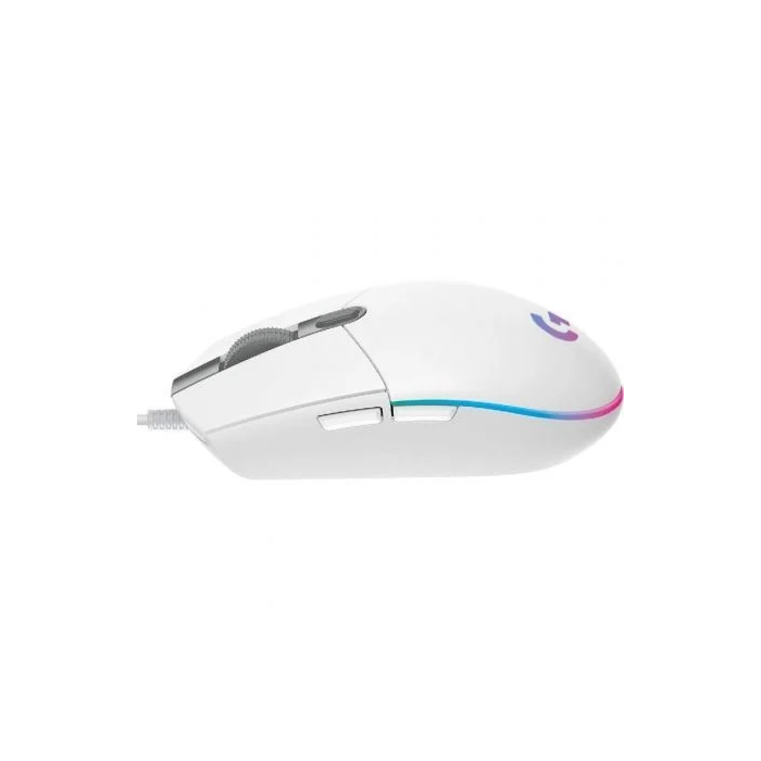 Logitech G102 Lightsync Ratón Gaming Óptico Cableado USB Blanco con RGB 3
