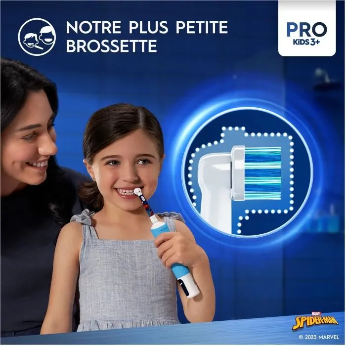 Oral-B VITALITY INFANTIL SPIDERMAN cepillo eléctrico para niños 1 u 5