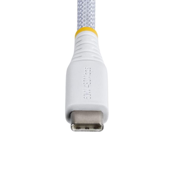 Cable USB Startech USB2CC15CMNCBRWH Blanco 1