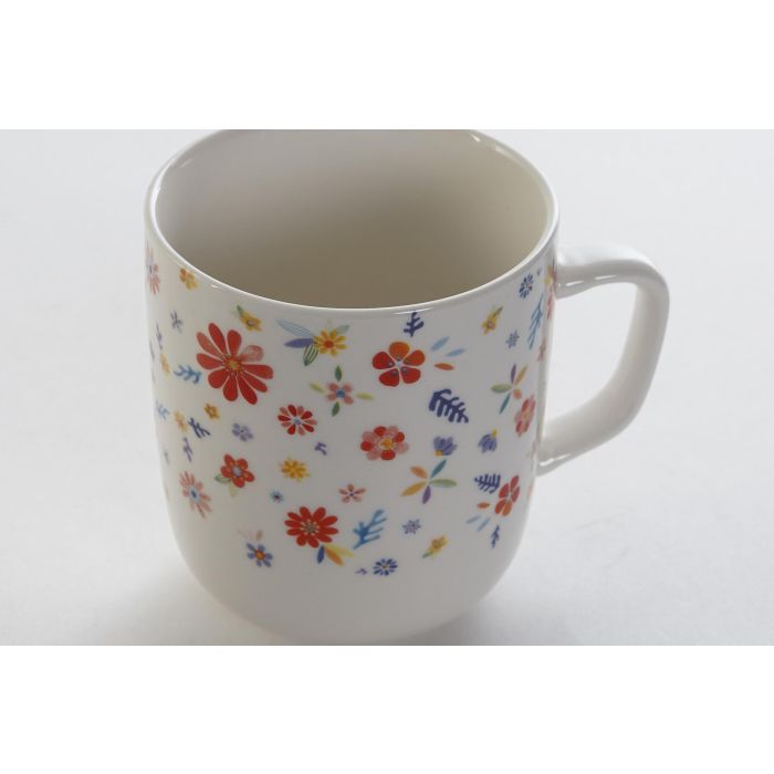 DKD Home Decor Mug Shabby Melocotones Porcelana Multicolor 8.5 x 10 x 12 cm (12 Unidades) Apto Microondas Lavavajillas 2 DKD Home Decor Mug Shabby Melocotones Porcelana Multicolor 8.5 x 10 x 12 cm (12 Unidades) Apto Microondas Lavavajillas 2