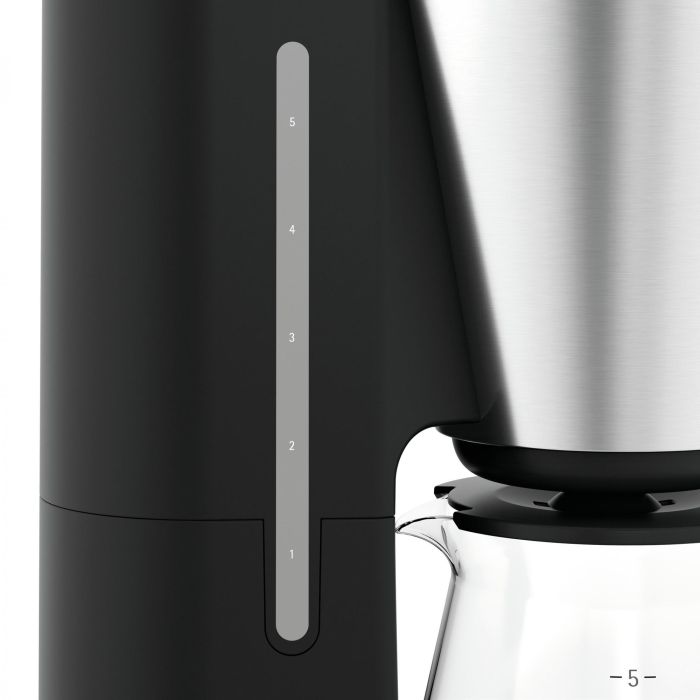 WMF KÜCHENminis Cafetera de filtro con jarra de cristal 0,625 L 6