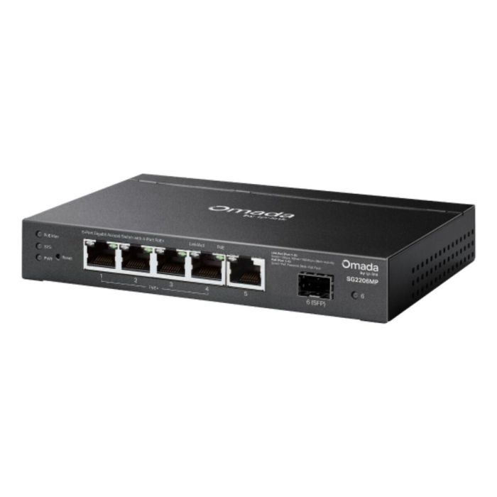 TP-Link Omada ES228GMP Switch Gestionado L2 Gigabit Ethernet 26 Puertos RJ-45 PoE+ Negro 3 TP-Link Omada ES228GMP Switch Gestionado L2 Gigabit Ethernet 26 Puertos RJ-45 PoE+ Negro 3