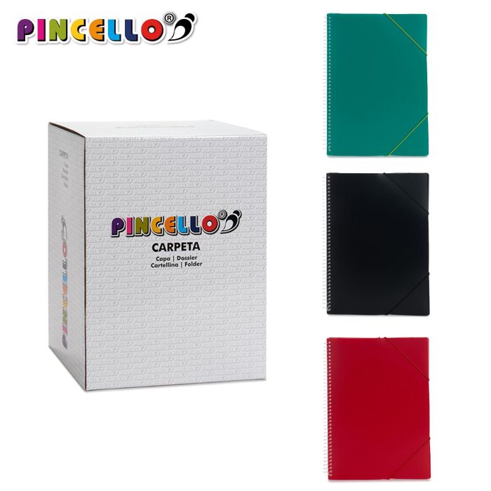Carpeta Anillas 30 Fundas y Sobre Surtidos - Pincello 2x33.5x25 cm (24 Unidades) 2 Carpeta Anillas 30 Fundas y Sobre Surtidos - Pincello 2x33.5x25 cm (24 Unidades) 2