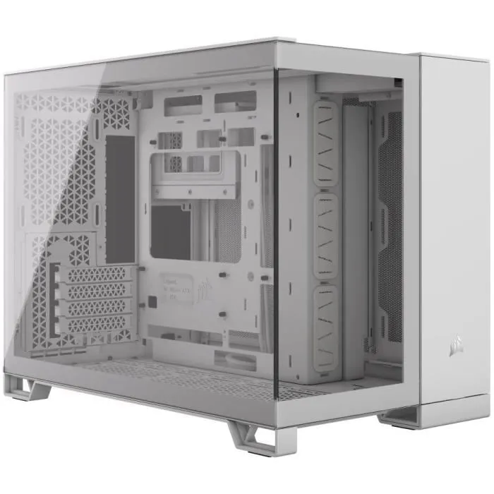 Corsair COR0840006674979 Caja PC 2500X Micro ATX Vidrio Templado Doble Cámara Blanco 3