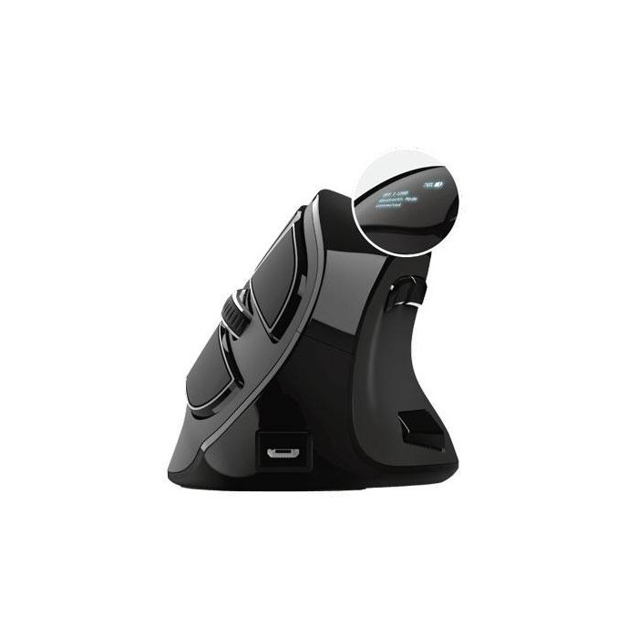 Trust Ratón Voxx Ergonómico Vertical Inalámbrico Bluetooth 2.4 grhz 9 Botones Recargable Negro Trust Ratón Voxx Ergonómico Vertical Inalámbrico Bluetooth 2.4 grhz 9 Botones Recargable Negro