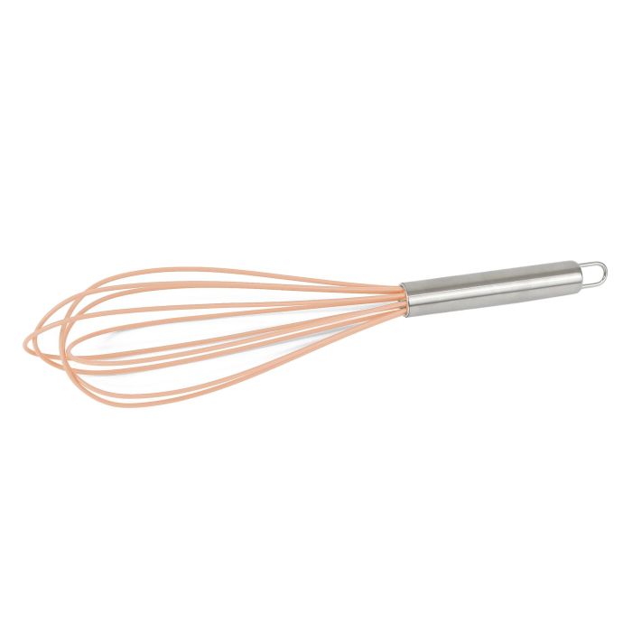 Batehuevos de acero inoxidable y silicona 26 cm - Wooow (36 Unidades) 2 Batehuevos de acero inoxidable y silicona 26 cm - Wooow (36 Unidades) 2