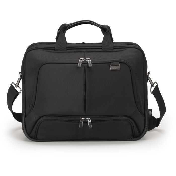 DICOTA Eco Top Traveller PRO Maletín Toploader 14.1" Negro Poliéster Reciclado, Asa, Bandolera, Compartimento Tablet y Documentos 2 DICOTA Eco Top Traveller PRO Maletín Toploader 14.1" Negro Poliéster Reciclado, Asa, Bandolera, Compartimento Tablet y Documentos 2